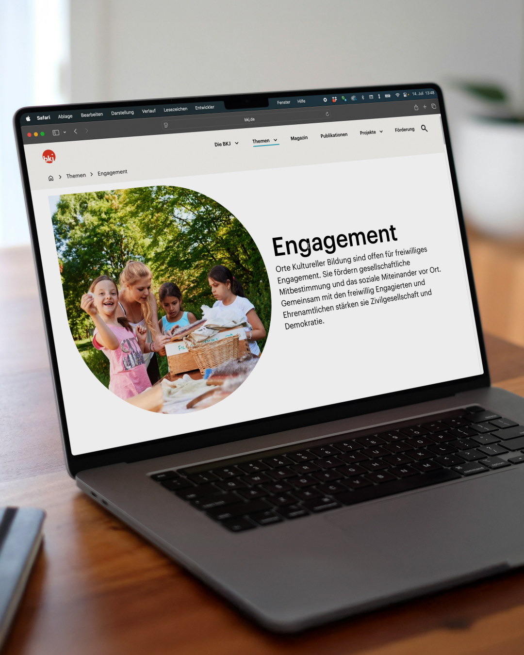 Büro Gestalten: BKJ Website Redesign