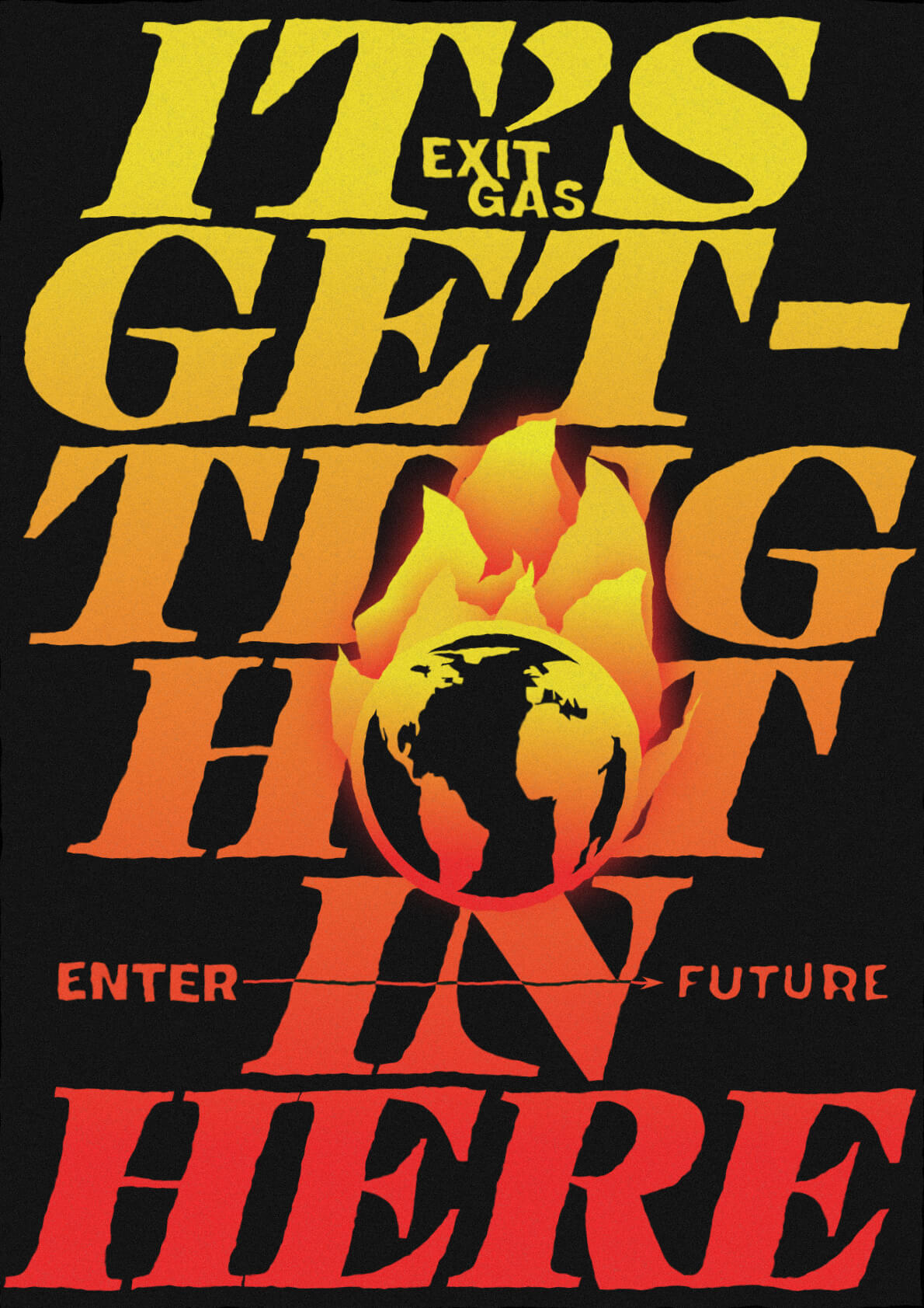 Büro Gestalten: Fridays For Future Plakat für den Globalen Klimastreik 2025 (Entwurf: Andreas Blindert)