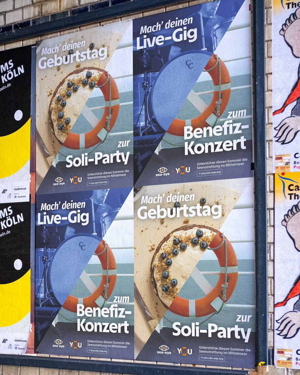 Büro Gestalten: Sea x You Sommerkampagne — Plakate