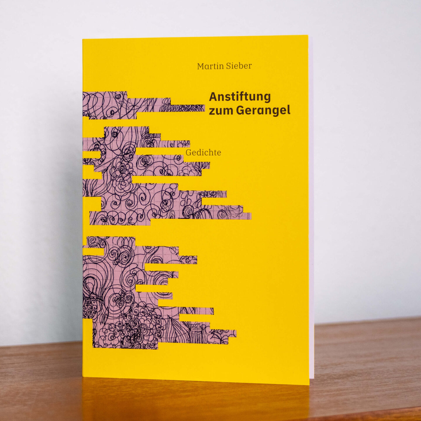 Büro Gestalten: Anstiftung zum Gerangel, Gedichtband (Titel fotografiert, Beitragsbild)