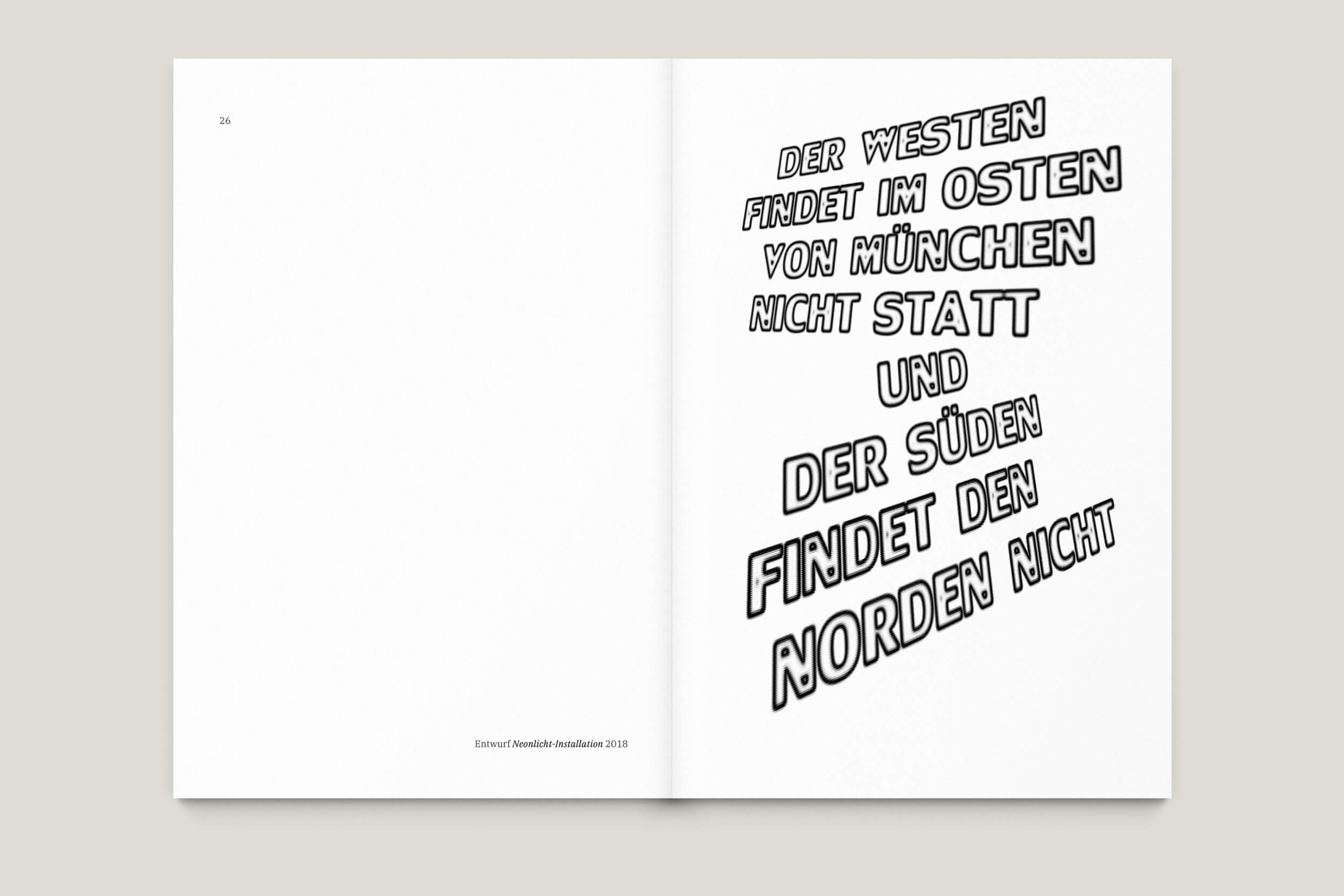 Büro Gestalten: Anstiftung zum Gerangel, Gedichtband (S. 26–27, MU)