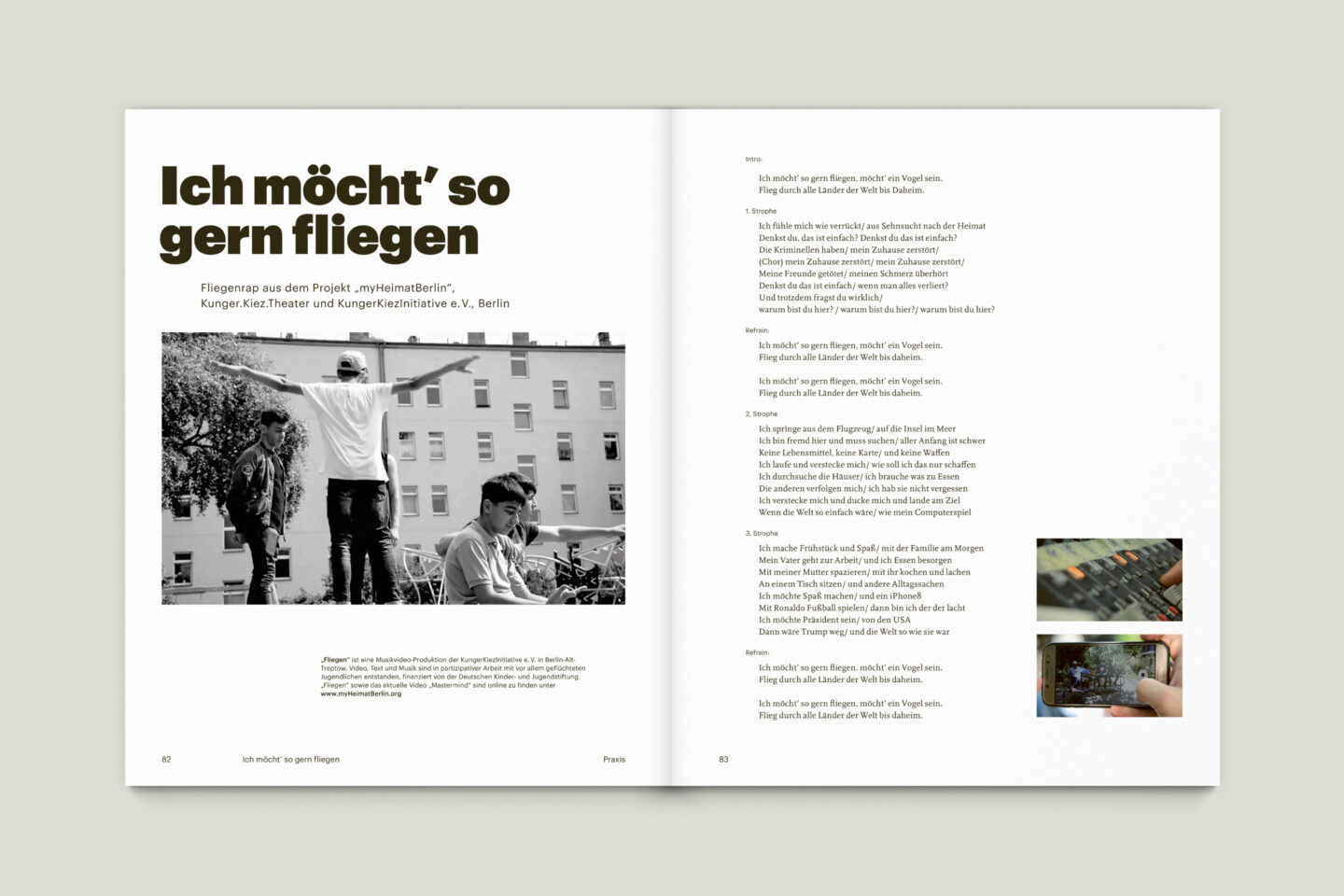 Büro Gestalten: KUBI Magazin Ausgabe 16 Liedtext Lyrics