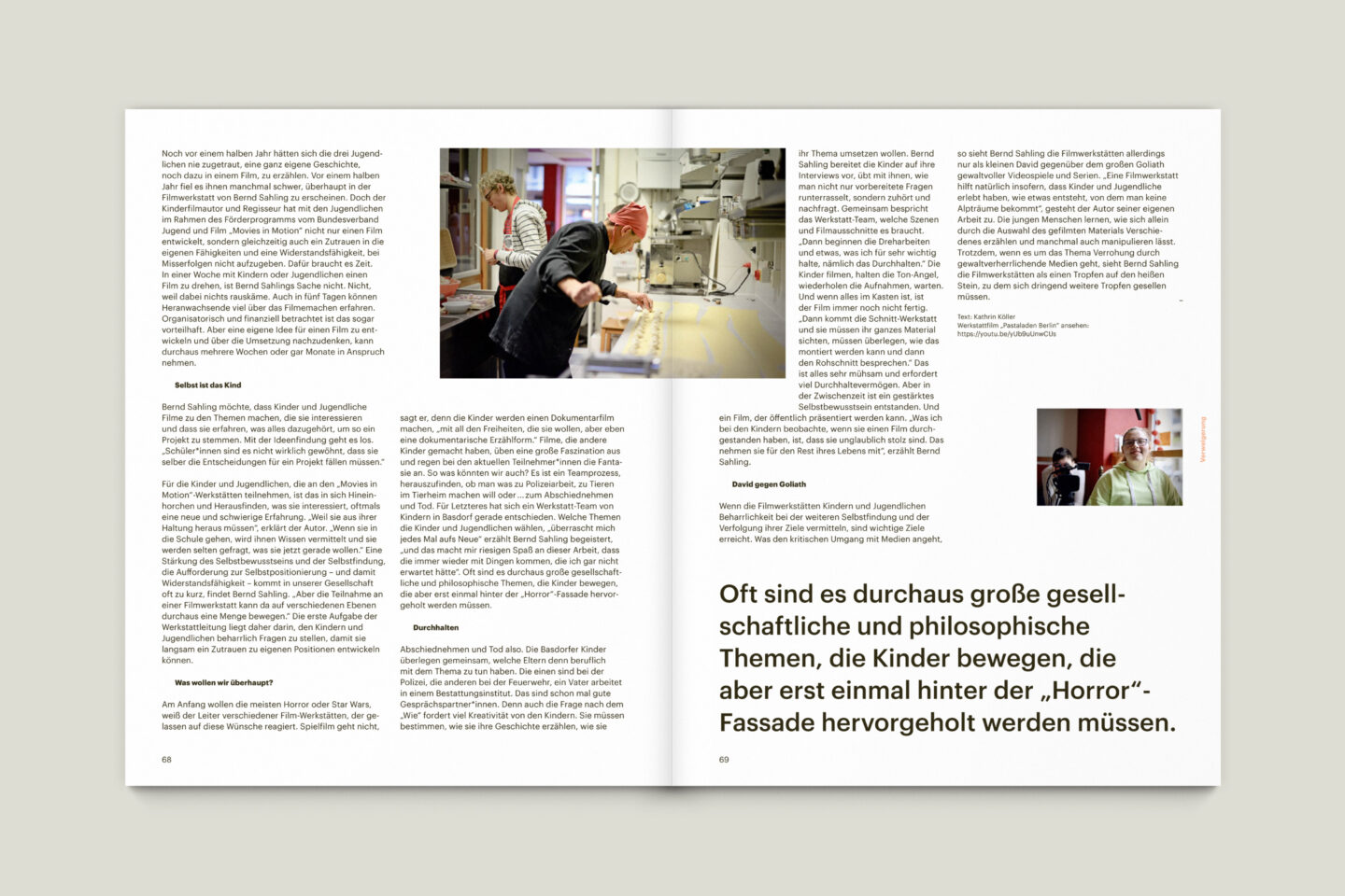 Büro Gestalten: KUBI Magazin Ausgabe 17 Artikel Layout