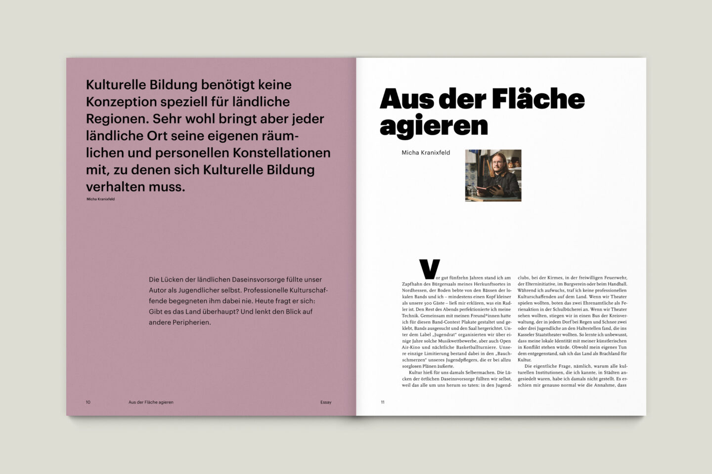 Büro Gestalten: KUBI Magazin Ausgabe 18 Editorial Essay