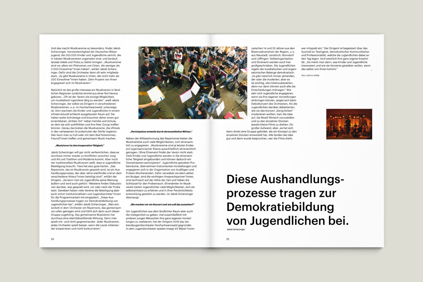 Büro Gestalten: KUBI Magazin Ausgabe 18 Artikel Layout