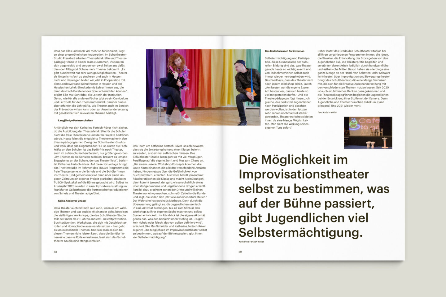 Büro Gestalten: KUBI Magazin Ausgabe 20 Artikel Layout