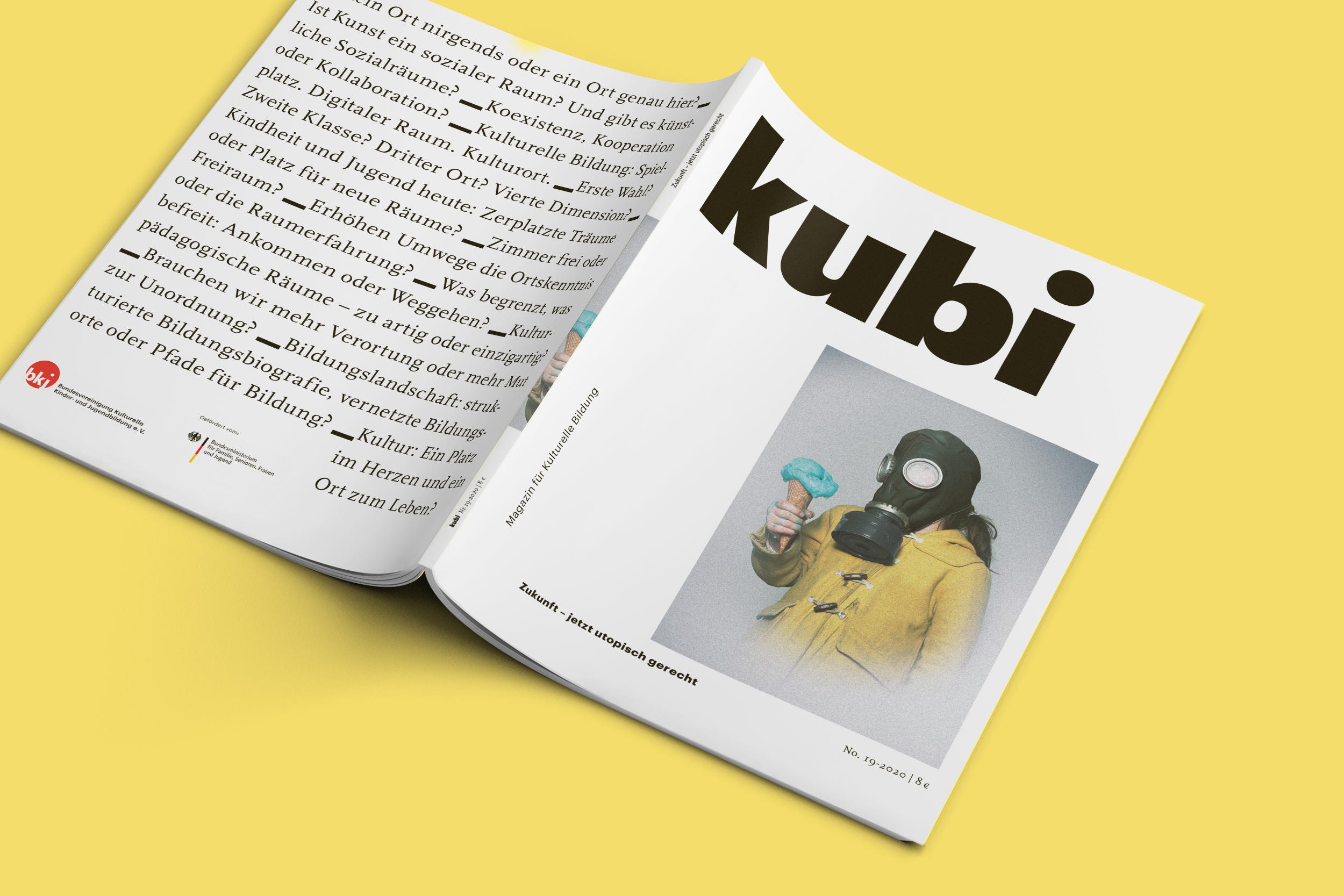 kubi – Magazin für Kulturelle Bildung | Editorial Design