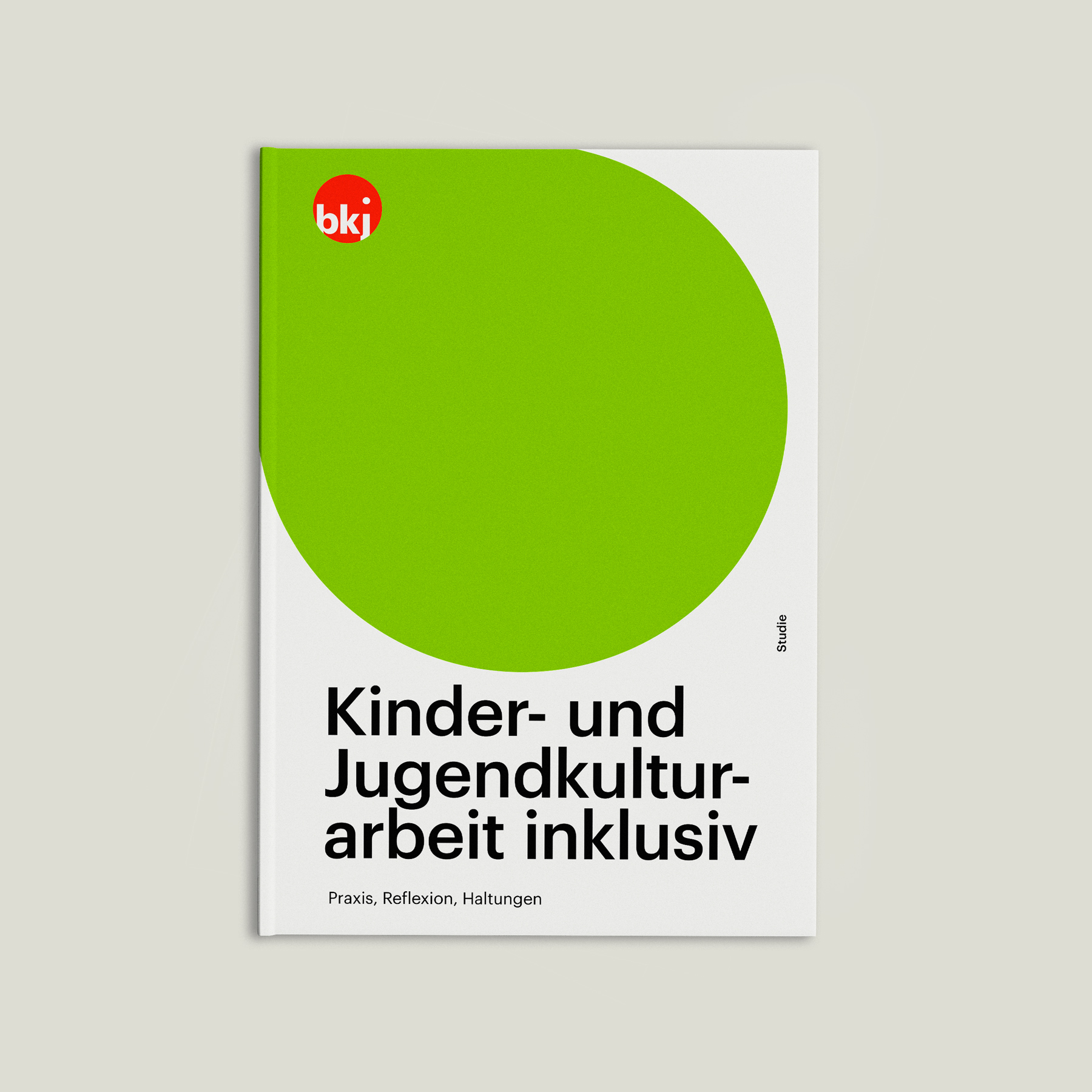 Büro Gestalten: BKJ-Studie (Cover: »KuBi inklusiv«)