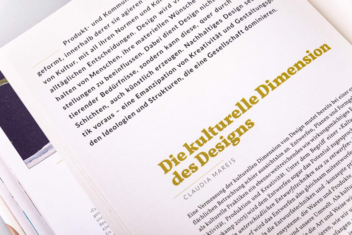 Büro Gestalten: Die Geschichte de nachhaltigen Designs (Buch, Detail Texteinstieg)