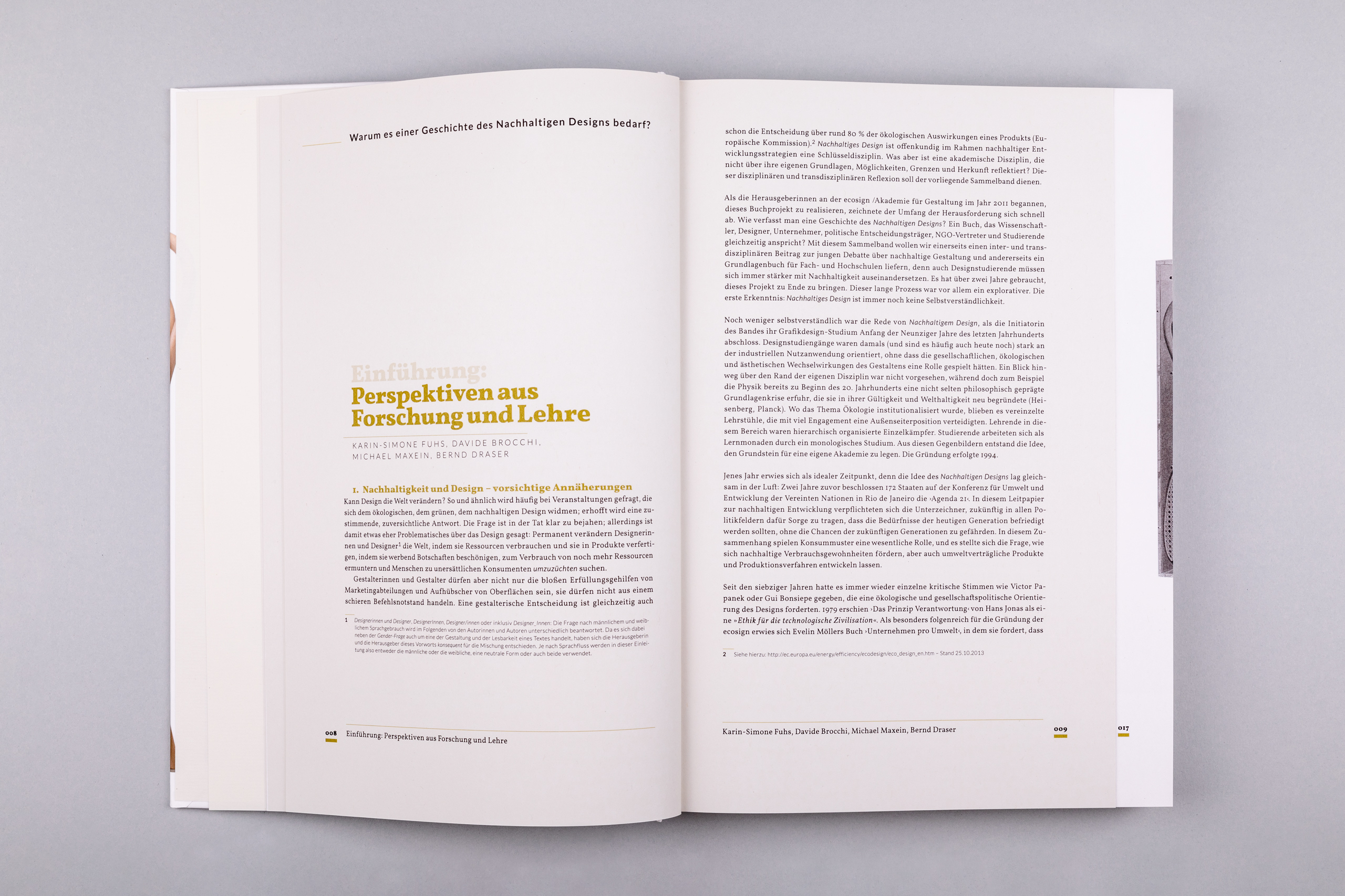 Büro Gestalten: Die Geschichte de nachhaltigen Designs (Buch, S. 8–9)