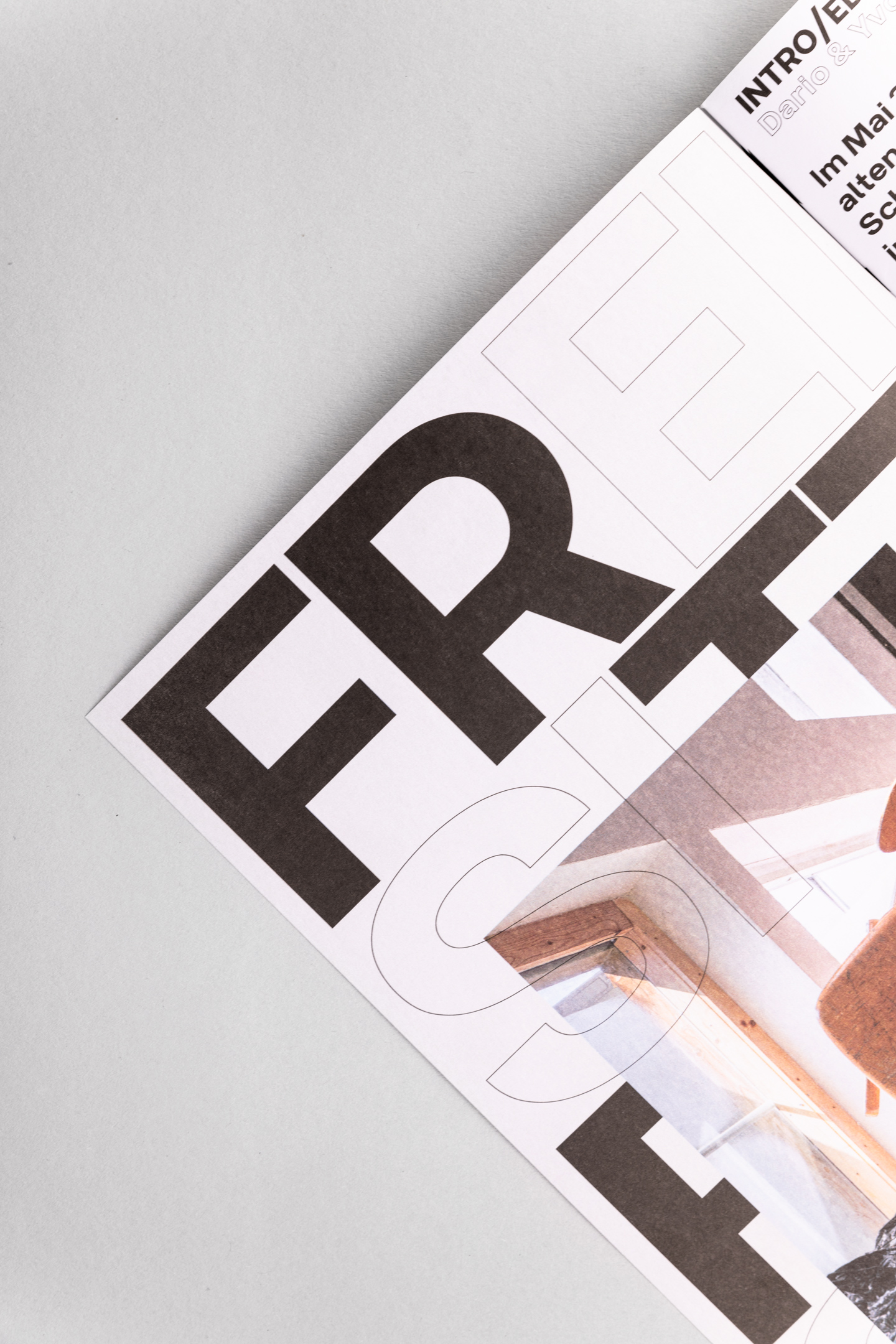 Büro Gestalten: Freisitz Magazin (Detail U2, Editorial)
