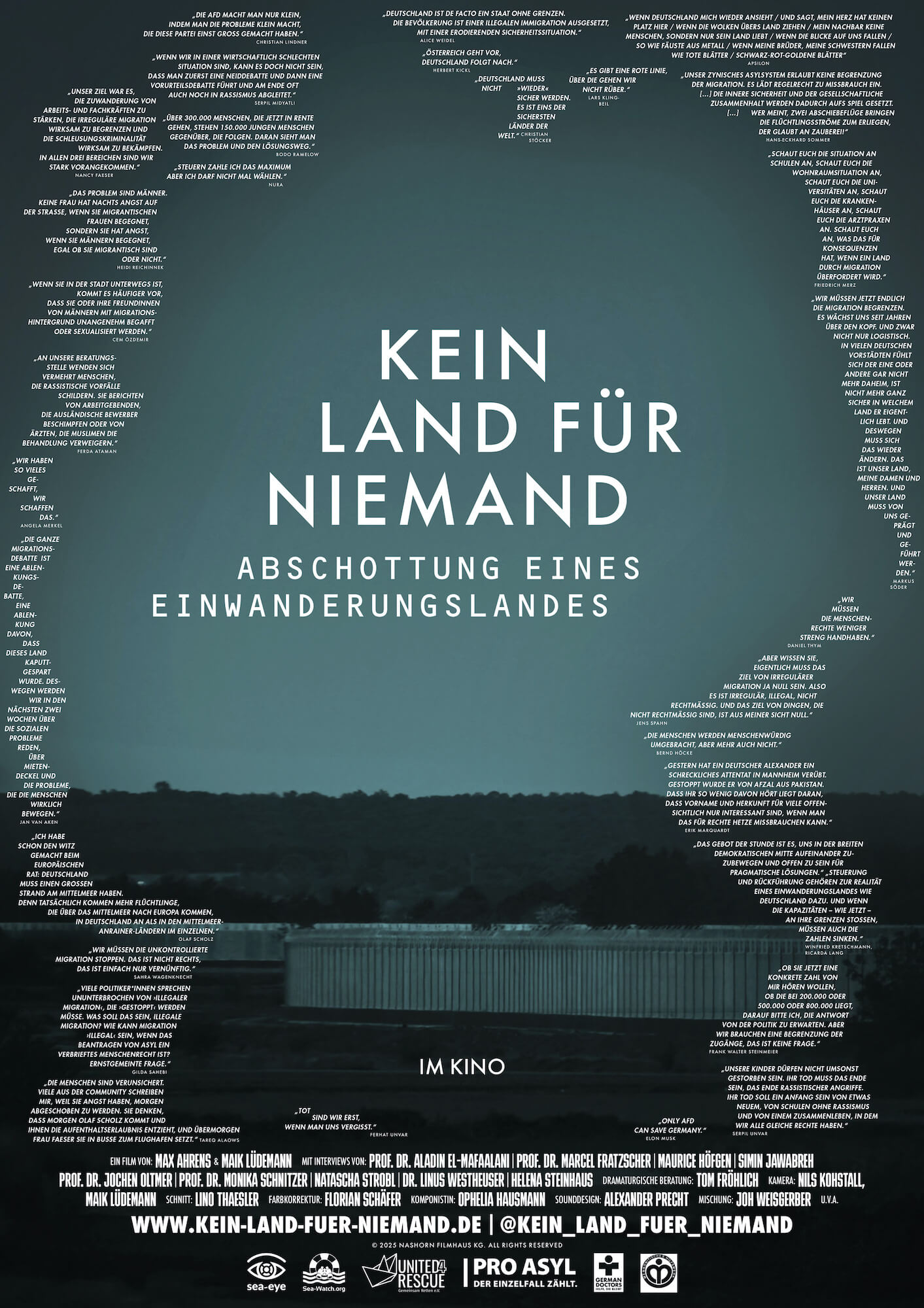 Büro Gestalten: Kein Land für Niemand Poster