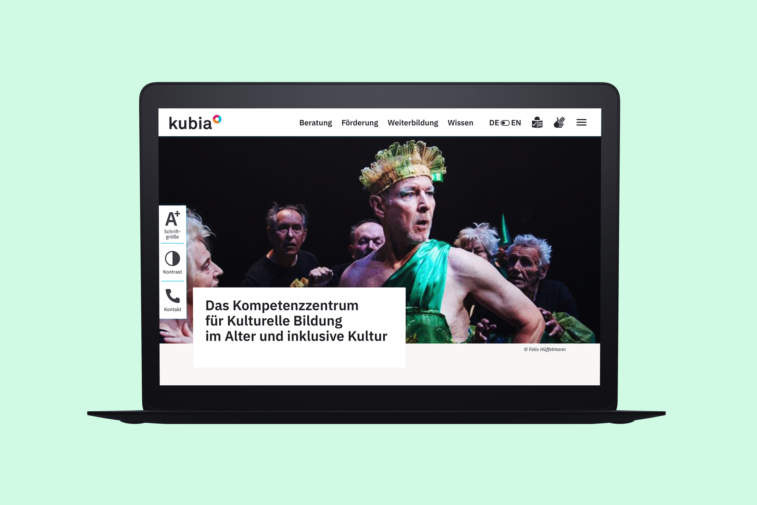 kubia | Website Re-Design