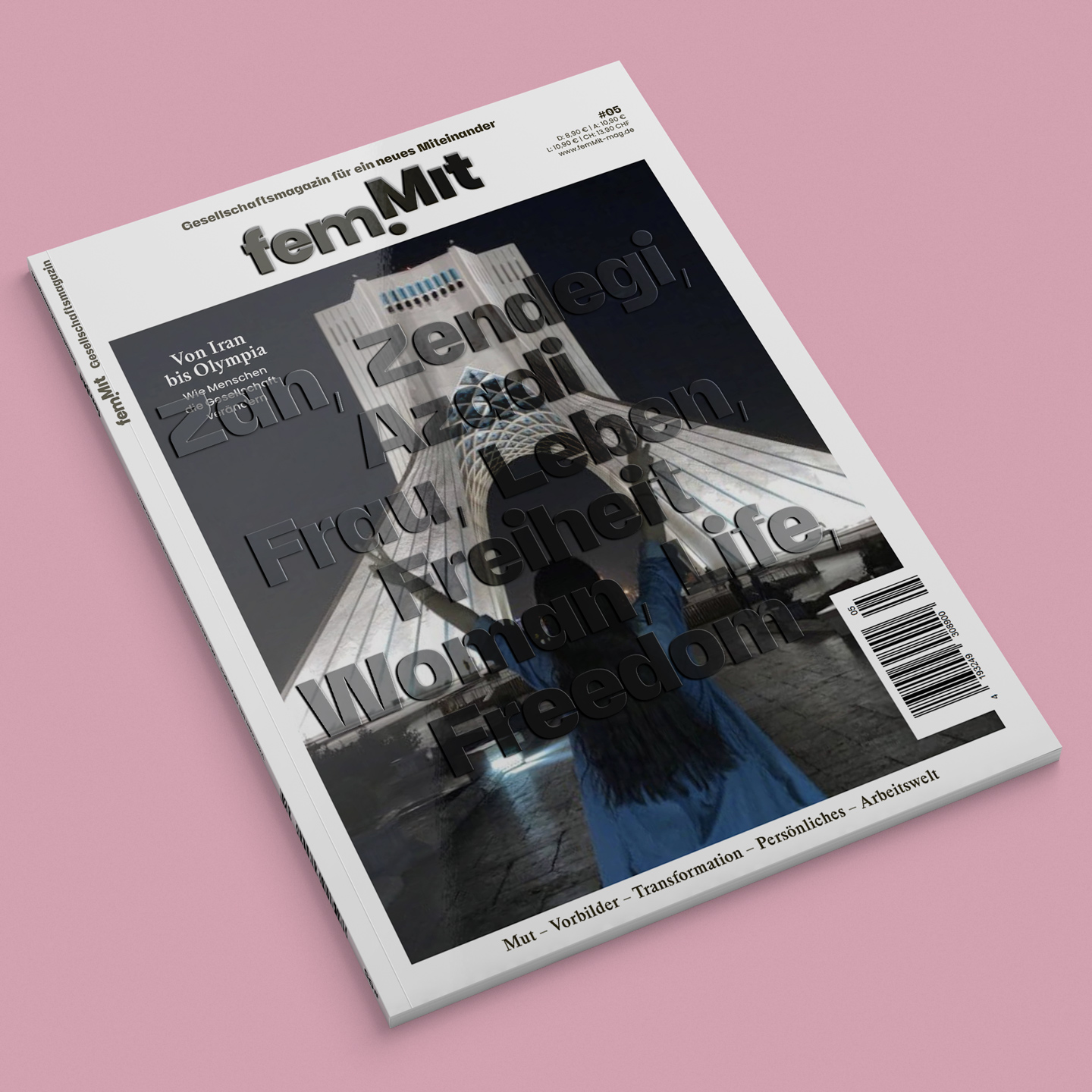 Büro Gestalten: femMit – Magazin für ein neues Miteinander (Titel, Beitragsbild)