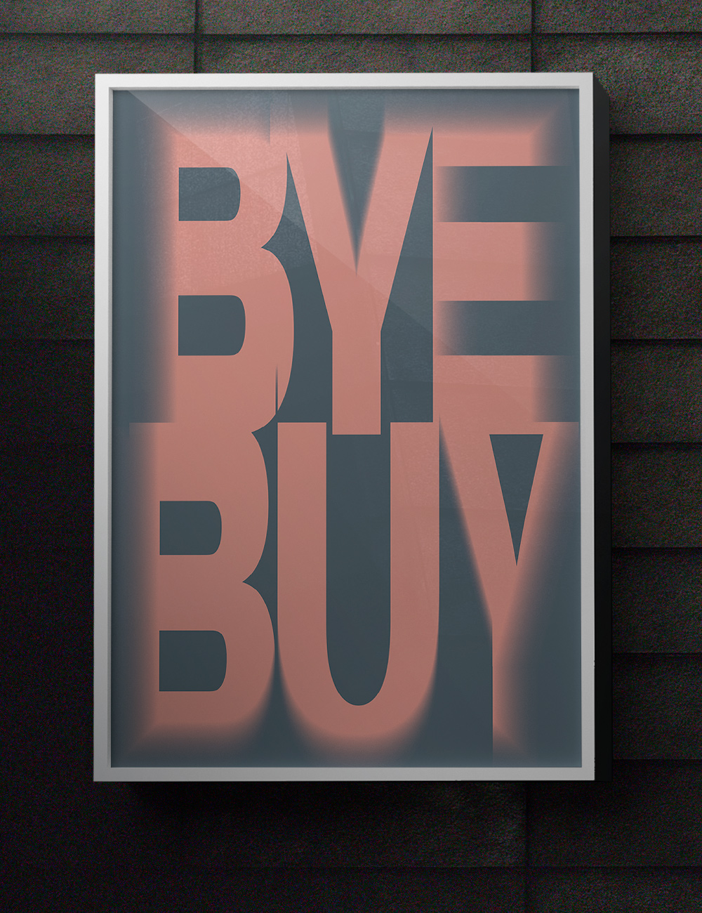 Karsten Rohrbeck: BYEBUY Poster Mock-Up