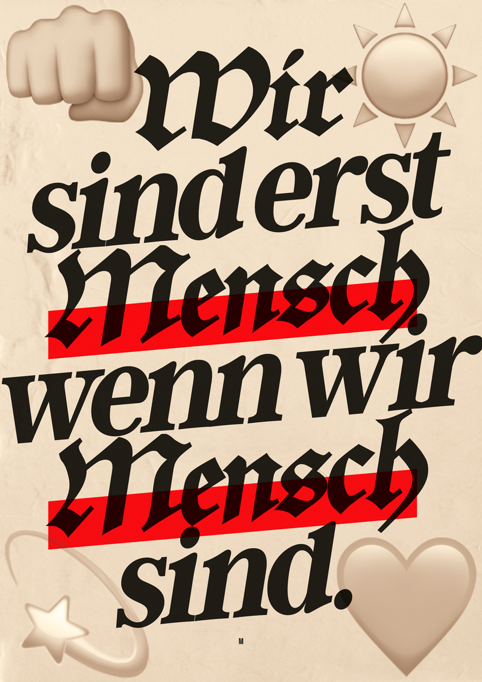 Karsten Rohrbeck: Mensch, sei solidarisch (animiert)