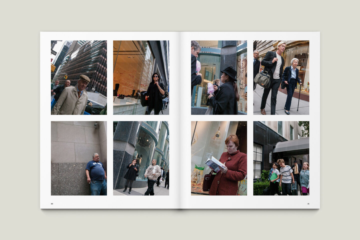 Karsten Rohrbeck: New York ’09 Fotobuch Innenseiten 20–21