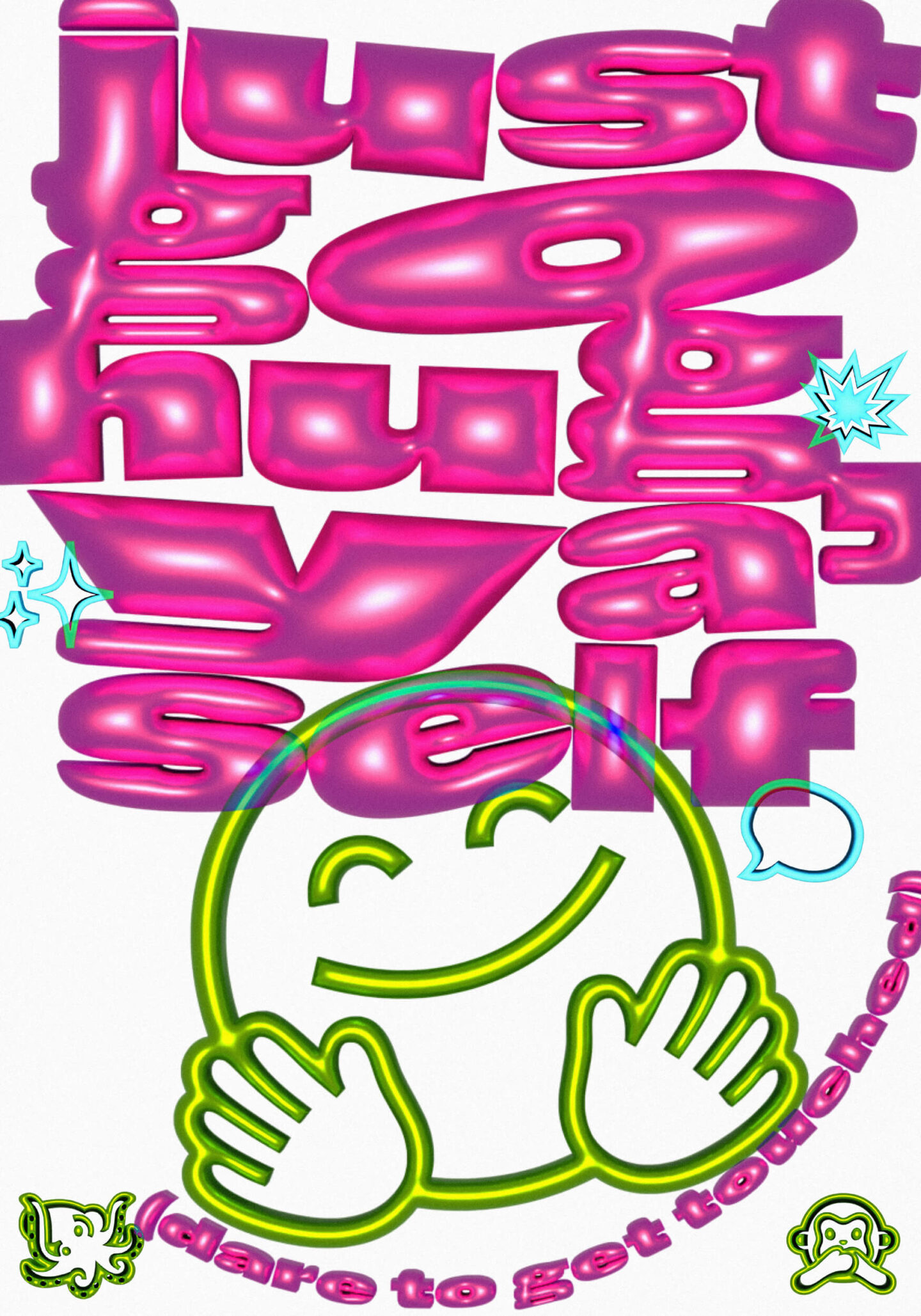 Karsten Rohrbeck: Hug yaself Poster