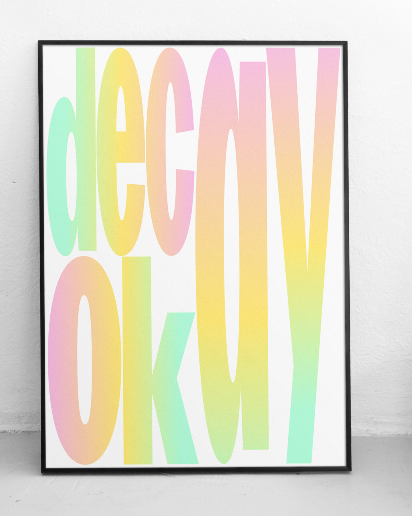 Karsten Rohrbeck: Decay Okay Poster Mock-Up